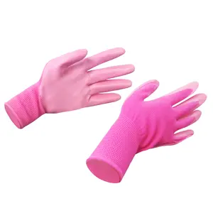 Firm Grip Seamless Knit Nylon Nitril beschichtete Arbeits handschuhe