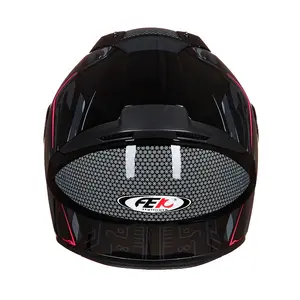 Full Face Motorfiets Helm Dot Met Verschillende Graphics