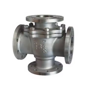 Fabrika doğrudan satış flanş yüksek basınçlı dört yönlü küresel vana Q46F paslanmaz çelik dört yönlü küresel vana - Product Image 3