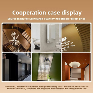 Panel Flexible Dorado MCM - Tablero Decorativo de Lujo Ligero para Decoración de Paredes y Escaparates, Color Fresco - Semióxido - Product Image 6