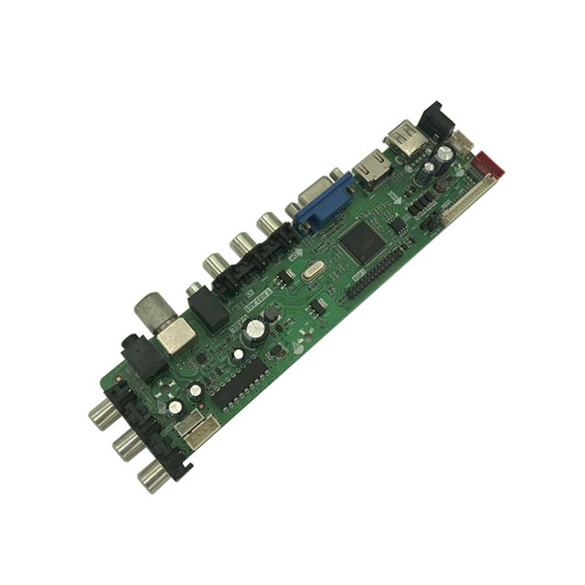 T.R83.A81 V56 Universal LCD TV Main Board, LCD Motherboard with USB