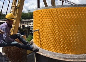 HDPE <strong>V</strong>-lock Anchor <strong>Sheet</strong> / Concrete Protective Liner Anchoring Pe <strong>Board</strong> - Product Image 6
