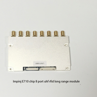 Solución de sistema UHF RFID para carreras, 8 puertos, Chip Impinj E710, escáner UHF RFID para bicicleta, cronometraje de carrera, lectura de etiquetas múltiples