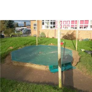 Cubierta de arenero Cubierta de <span class=keywords><strong>piscina</strong></span> Natación Pobre <span class=keywords><strong>Lona</strong></span> impermeable Marco de <span class=keywords><strong>lona</strong></span> Cubierta de <span class=keywords><strong>piscina</strong></span> Ronda Resistente a los rayos UV - Product Image 2