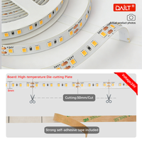 Bande lumineuse LED 6000K blanc froid super lumineuse pour éclairage commercial intérieur, présentoirs de magasin et halls