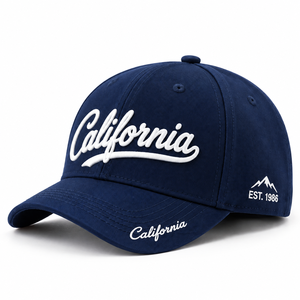 Fabricant de chapeaux, chapeau de golf à visière incurvée, casquettes Dandy en coton, 6 panneaux, casquette snapback personnalisée, chapeaux avec logo personnalisé - Product Image 2
