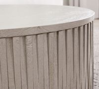 Table basse ronde de rangement multifonctionnelle, table ronde en bois, ensemble de tables basses modernes, luxe moderne