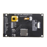 Módulo LCD TFT IPS de 3.2" 240*320 con Puerto Serial SPI, Pantalla Táctil Capacitiva de 5 Puntos con Interfaz Gráfica LVGL para ESP32
