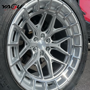 Rines Forjados YAGU HFX-1 Plateados Pulidos Cóncavos 5x114.3 5x120 de 19 y 20 Pulgadas para Ford Mustang S550 S650 Dodge Lexus IS GS RC Toyota - Product Image 2