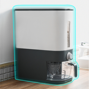 QM KiMin Hộp Đựng Thực Phẩm Khô Bán Chạy Nhất Có Nắp Bộ Phận Đựng Thức Ăn Nhà Bếp Bằng Nhựa Trong Suốt Cao - Product Image 2