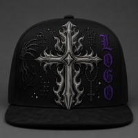 Casquette de baseball personnalisée avec broderie Old English, 6 panneaux, visière incurvée, style Dad Hat, streetwear urbain West Coast, vente en gros, faible MOQ