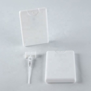 2026 in Stock <b>Plastic</b> <b>Pocket</b> Perfume Bottle 20ml Credit Card Spray Bottle for Hand Sanitizer - Product Image 2