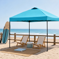 Tente à auvent facile à monter 3x3 3x6 avec structure en fer, en PVC Oxford, imperméable, protection UV, pour événements extérieurs, expositions, intérieur, toutes saisons
