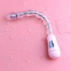 Perlas Anales Vibratorias con Carga USB, 12 Frecuencias de Vibración para Estimulación Anal, Tapón Anal, Supositorio, Tapón Anal Largo - Product Image 3