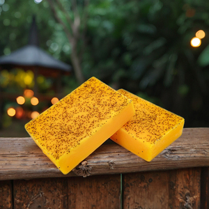 Nghệ Kojic Axit Thảo Dược Rắn Handmade Thanh Xà Phòng Cho Mặt Tắm Tinh Dầu Truyền Tùy Chỉnh Bao Bì Tất Cả Các Loại Da - Product Image 5