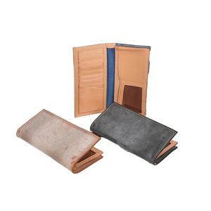 Drop Shipping Designer <b>Mens</b> Short <b>Wallet</b> RFID Genuine Leather Slim Bifold Waterproof Cotton Lining Open for <b>Men</b> <b>Cards</b> <b>Holders</b> - Product Image 1