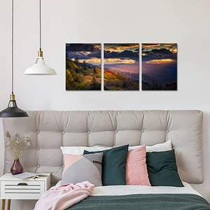 Great Smoky Mountains <span class=keywords><strong>Photo</strong></span> Wall Art Coloré <span class=keywords><strong>Automne</strong></span> Coucher De Soleil Forêt <span class=keywords><strong>Paysage</strong></span> <span class=keywords><strong>Photo</strong></span> Peinture Oeuvre - Product Image 5