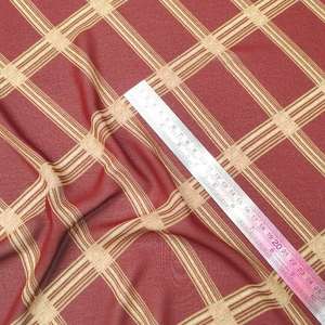 Pañuelo Largo Versátil Vintage de Chifón Estampado a Cuadros, Doble Cara, Transpirable, Ecológico, 100% Poliéster, Material para Cravat - Product Image 3