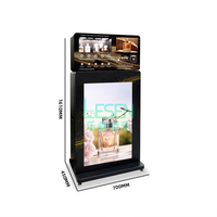 Máquina expendedora automática de perfumes de lujo, inteligente, vertical, para negocios, con pulverizador de fragancias.