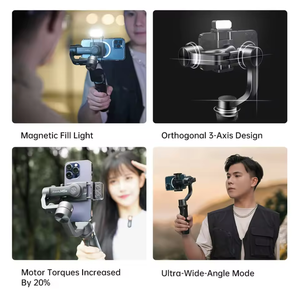Hohem <span class=keywords><strong>ISteady</strong></span> <span class=keywords><strong>Mobile</strong></span> Plus 2024, Gimbal para Teléfono Inteligente Android, Estabilizador de Mano de 3 Ejes, <span class=keywords><strong>ISteady</strong></span> M5S KIT Gimbal - Product Image 4