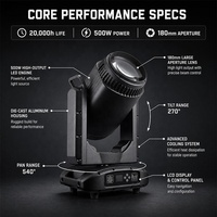 Module laser extérieur étanche IP66 300W, faisceau laser mobile, Gobo, Prisme, CMY, Blanc, pour scène, événement, spectacle, concert