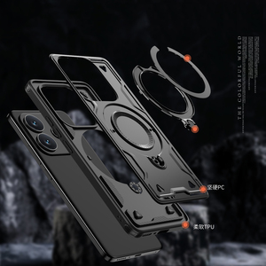 Supporto ad anello girevole in metallo <span class=keywords><strong>Cover</strong></span> per telefono in TPU per <span class=keywords><strong>Xiaomi</strong></span> Redmi Note 14 Pro 13/<span class=keywords><strong>xiaomi</strong></span> 14c/redmi 13c - Product Image 6