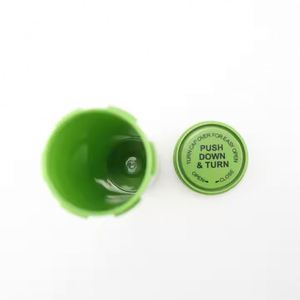 ขวดพลาสติกใส่ยาแบบมีฝาปิดกลับด้านได้ 40DR พร้อมโลโก้สั่งทำ - Product Image 4