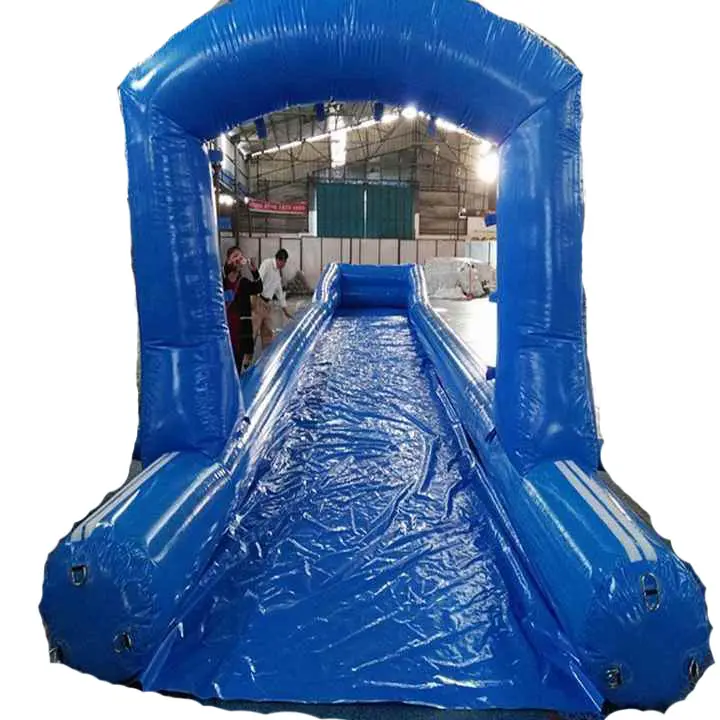 छप नीचे juegos inflables acuaticos waterslides पूल के साथ वाणिज्यिक ग्रेड inflatable पानी स्लाइड