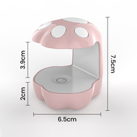Secador de Uñas Profesional H2 Ligero, Eficiente en Espacio, con USB Tipo-C, Lámpara LED UV Mini para Curado Rápido