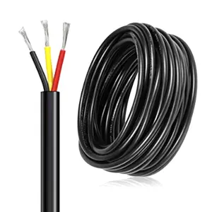 H05V-K/H03V-K Power Cord Electric Extension Cable 1.5mm 2.5mm PVC Sheath Electrical Flexible 3 Core Cable