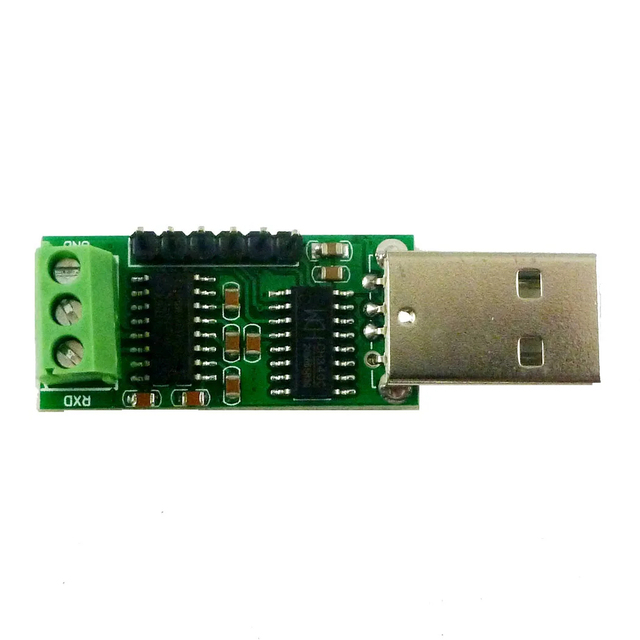 UD67A01 Industrial USB to RS232 RS485 Converter Serial UART Module TXD RXD GND CTS DTR WIN10 CH340 CH340E Chip SP232 MAX232