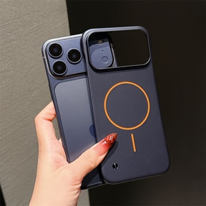 Coque de téléphone magnétique ultra-fine mate sans cadre pour iPhone 17 11 12 13 14 15 16 Pro Max 17 Air – Housse de protection rigide en gros - Product Image 5
