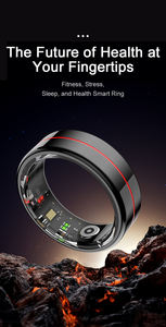 SHR anneau anneau intelligent hommes femmes fréquence cardiaque oxygène sanguin sommeil santé moniteur Sport activité Fitness Tracker anneau pour hommes Android - Product Image 2