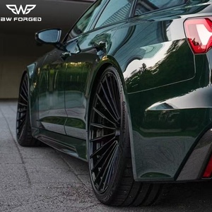 ล้อแม็กซ์สีดำล้วนสำหรับรถยนต์นั่งส่วนบุคคลขนาด 5x108 5x112 5x114.3 5x120 สำหรับ Ferrari Mercedes Benz BMW <span class=keywords><strong>Audi</strong></span> ขนาด 18 19 20 นิ้ว - Product Image 4