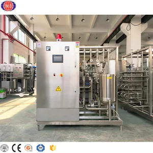 500L-20000L Plate Pasteurizer Juice Pasteurizer Machine Milk Pasturization Machine