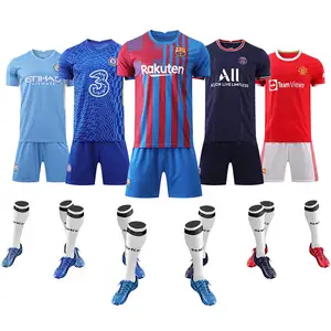 2021/22 Club national T-shirt and short Football Uniform Customized wholesale Football Jersey suit