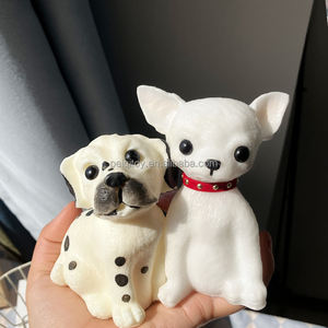 Jouet Squishy en TPR Plastique, Simulation de Main Peinte, Chien, Chiot, Terrier, Chihuahua, Teddy, Anti-stress, Décoration - Product Image 2