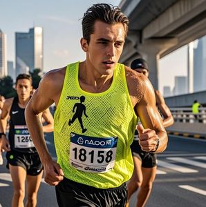 Bienvenido a la camiseta de sublimación de poliéster de precio de consulta para camiseta de verano impresa completa de deportes de Maratón - Product Image 2