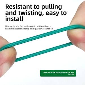 حلقة مطاطية من الفلورين بقطر سلكي من 1.5 إلى 10 مم، حلقة إحكام مقاومة للحرارة العالية مصنوعة خصيصًا - Product Image 4