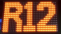 Bus LED Destination Signes LCD Signalisation numérique Bus Voiture Route Écran affiche Panneaux