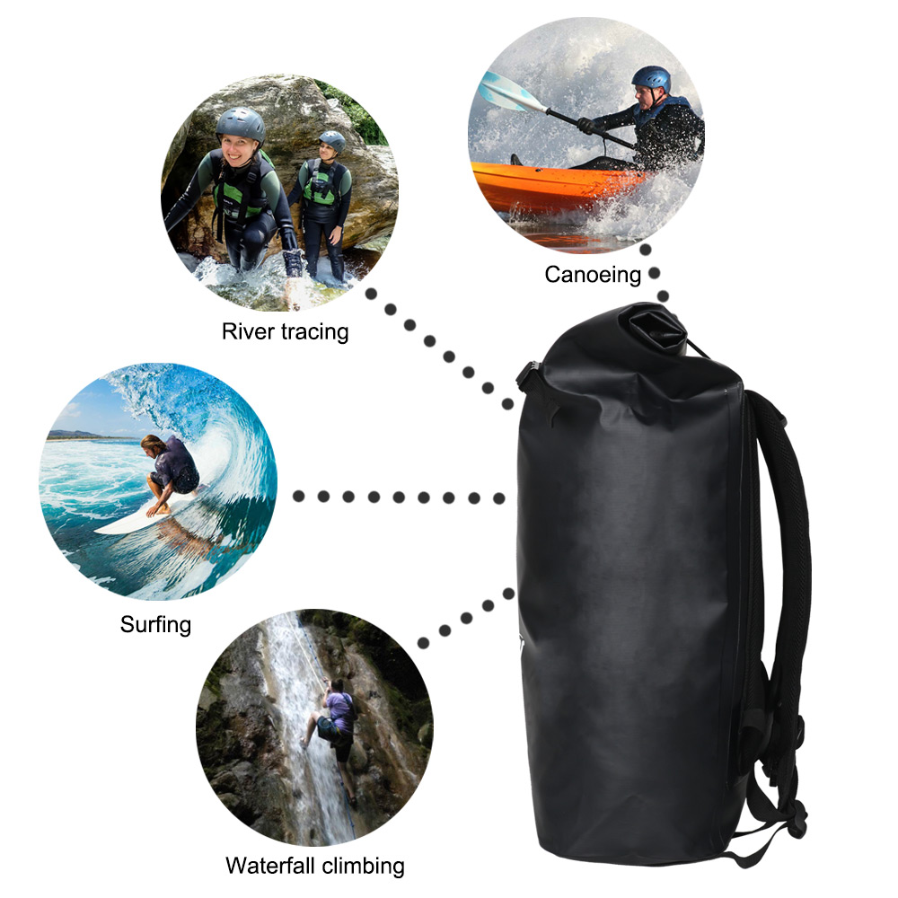 product-750-750 New Design Waterproof Backpack Dry Bag Waterproof Durable Outdoor Rolling Backpack