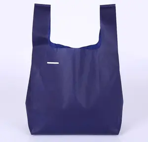 Eco-Friendly Nonwoven Ultrasonic Weld T Shirt Shopping Bag Spunbond Non-woven Bag