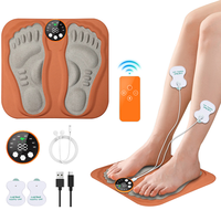 8 modes 29 vitesses télécommande électrique masseur de Circulation des pieds 3D Massage Patch dossier réflexologie ciblée Relaxation des pieds