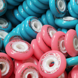 Roues de patinage de vitesse Ruidongle 90A pour patins à roulettes, patins en ligne, roues plates durables, roues avec frein, chaussures de patinage de vitesse - Product Image 2