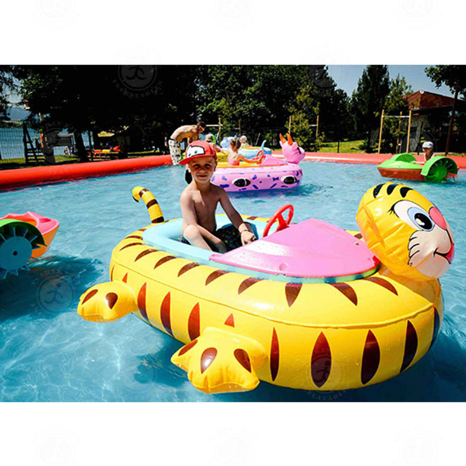 Electric Battery Powered Inflatable Bumper Boat Basic & Animal Styles ...