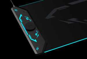 Alfombrilla de Ratón RGB LED con Cargador Inalámbrico Rápido de 15W, Accesorios <span class=keywords><strong>para</strong></span> Escritorio de Juegos con Logotipo Personalizado, Alfombrilla de Escritorio Antideslizante de PU <span class=keywords><strong>para</strong></span> Oficina en Casa - Product Image 4