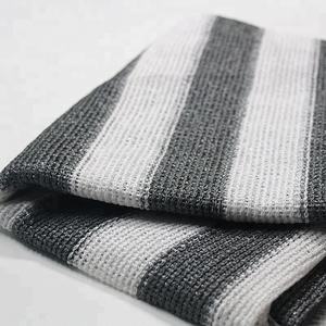 Écran de confidentialité à rayures grises et blanches, <span class=keywords><strong>filet</strong></span> pare-<span class=keywords><strong>vent</strong></span> moderne <span class=keywords><strong>pour</strong></span> balcon, barrière visuelle décorative - Product Image 6