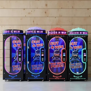 Usine rose Date coupe prix Machine monnayeur gros jouet cadeau distributeur automatique jeu d'arcade Machine prix jeu griffe Machine - Product Image 1