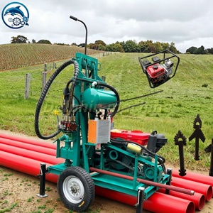 Offre de prix d'usine Dolphin : Rig de forage de puits d'eau de 80 m à 150 mètres avec pompe à eau et tiges de forage - Product Image 2