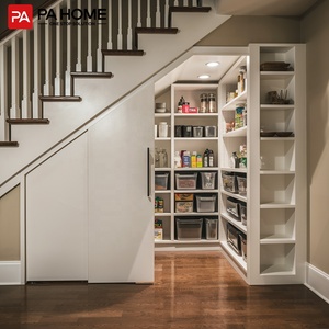 PA Design dispensa montaggio del soffitto scala scarpiera legno deposito sotto le scale armadio - Product Image 4